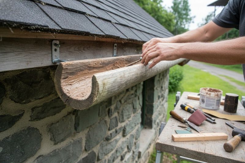 Barn Gutter Repair